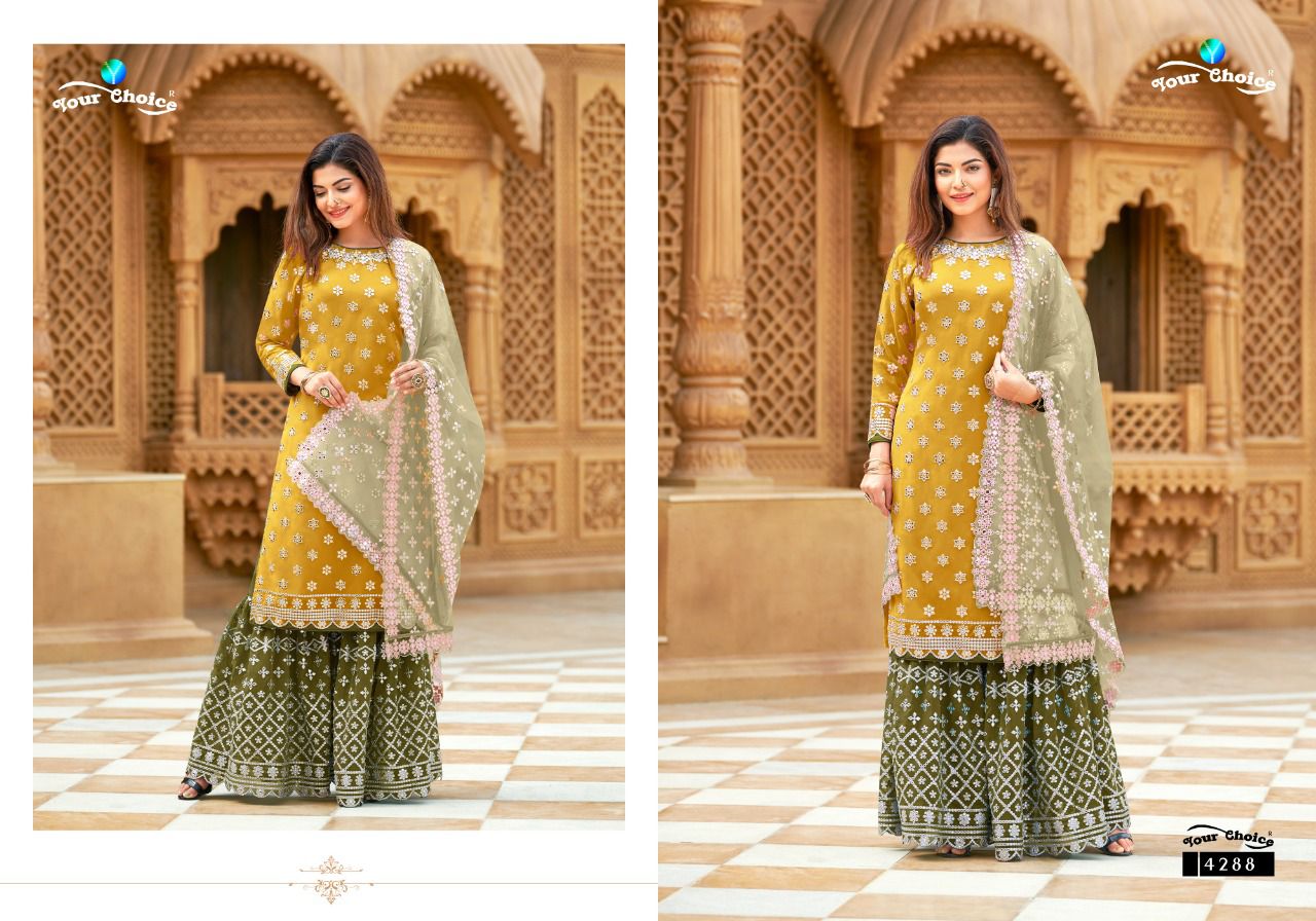 Your Choice Fashion New Heavy Festive Wear Georgette Salwar Kameez Collection